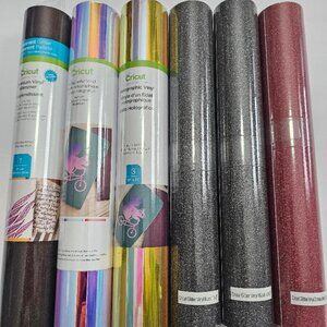 Cricut Vinyl - 6 rolls - unopened